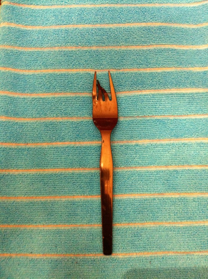 Spoons From The Dishwasher:  A Fork?!