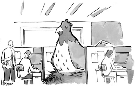 A Caption You Will Not See in The New Yorker
