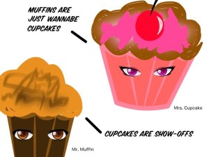 Cupcakes vs Muffins